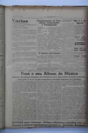 Página do jornal O Nordeste de abril de 1939