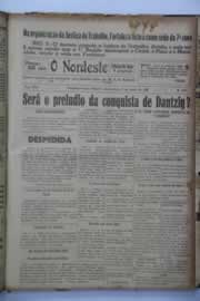 Página do jornal O Nordeste de maio de 1939