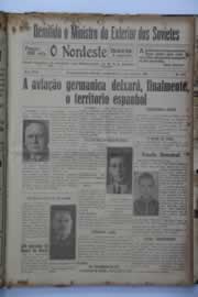 Página do jornal O Nordeste de maio de 1939
