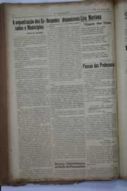 Página do jornal O Nordeste de maio de 1939