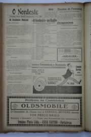 Página do jornal O Nordeste de junho de 1939