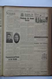Página do jornal O Nordeste de junho de 1939