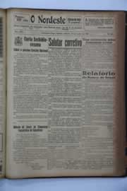 Página do jornal O Nordeste de junho de 1939
