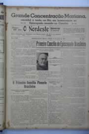Página do jornal O Nordeste de julho de 1939
