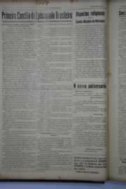 Página do jornal O Nordeste de julho de 1939