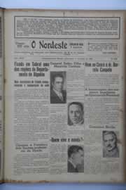 Página do jornal O Nordeste de julho de 1939