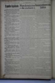 Página do jornal O Nordeste de julho de 1939