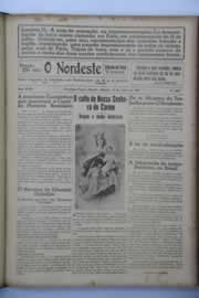 Página do jornal O Nordeste de julho de 1939