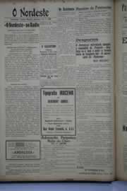 Página do jornal O Nordeste de julho de 1939