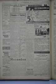 Página do jornal O Nordeste de julho de 1939