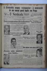 Página do jornal O Nordeste de agosto de 1939