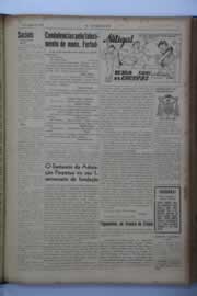Página do jornal O Nordeste de agosto de 1939