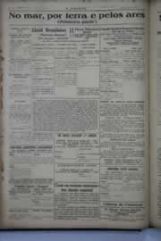 Página do jornal O Nordeste de agosto de 1939