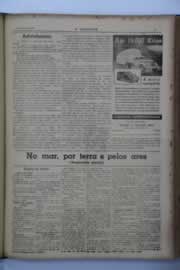Página do jornal O Nordeste de agosto de 1939