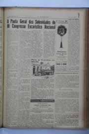 Página do jornal O Nordeste de agosto de 1939