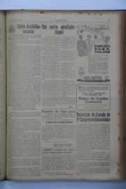 Página do jornal O Nordeste de agosto de 1939