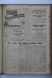Página do jornal O Nordeste de agosto de 1939