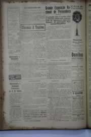 Página do jornal O Nordeste de setembro de 1939
