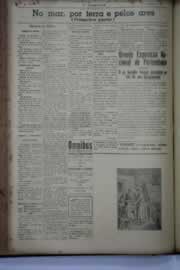 Página do jornal O Nordeste de setembro de 1939