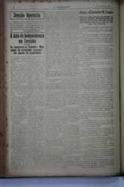 Página do jornal O Nordeste de setembro de 1939