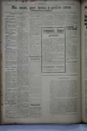 Página do jornal O Nordeste de outubro de 1939