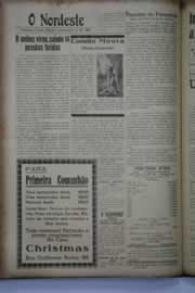 Página do jornal O Nordeste de outubro de 1939