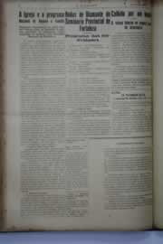 Página do jornal O Nordeste de outubro de 1939