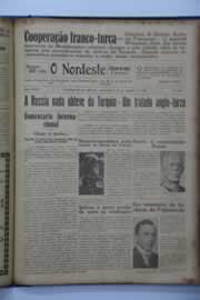 Página do jornal O Nordeste de outubro de 1939
