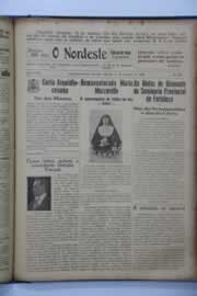 Página do jornal O Nordeste de outubro de 1939