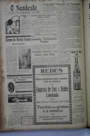 Página do jornal O Nordeste de dezembro de 1939