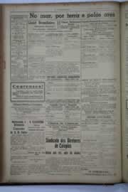 Página do jornal O Nordeste de março de 1940
