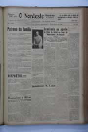Página do jornal O Nordeste de março de 1940