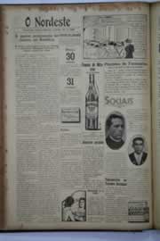 Página do jornal O Nordeste de março de 1940