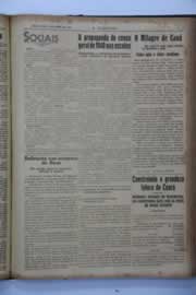 Página do jornal O Nordeste de abril de 1940