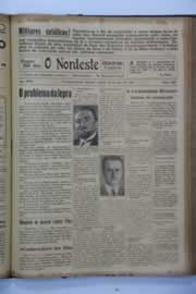 Página do jornal O Nordeste de abril de 1940