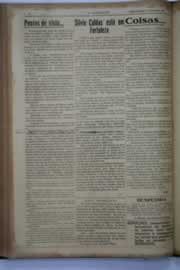 Página do jornal O Nordeste de maio de 1940