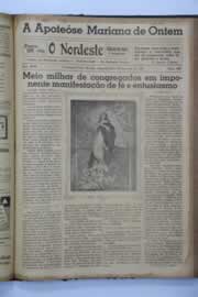 Página do jornal O Nordeste de maio de 1940