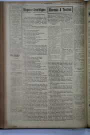 Página do jornal O Nordeste de maio de 1940