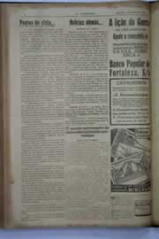 Página do jornal O Nordeste de maio de 1940