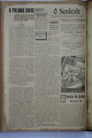 Página do jornal O Nordeste de maio de 1940