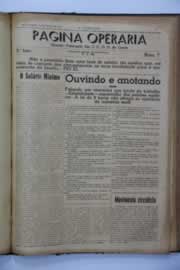 Página do jornal O Nordeste de maio de 1940