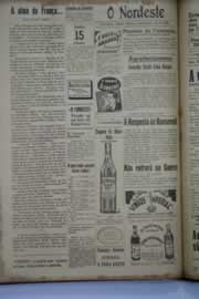 Página do jornal O Nordeste de junho de 1940