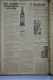 Página do jornal O Nordeste de junho de 1940