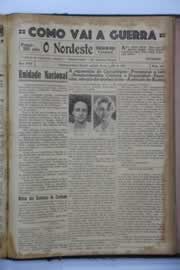 Página do jornal O Nordeste de junho de 1940