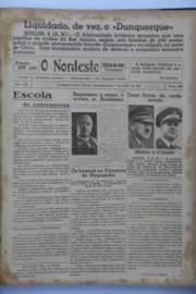 Página do jornal O Nordeste de julho de 1940