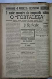 Página do jornal O Nordeste de julho de 1940