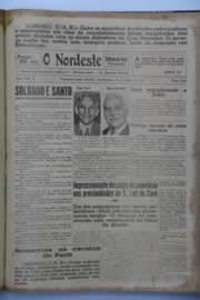 Página do jornal O Nordeste de julho de 1940