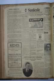 Página do jornal O Nordeste de agosto de 1940