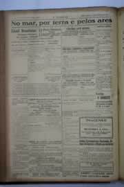 Página do jornal O Nordeste de agosto de 1940