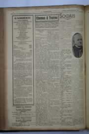 Página do jornal O Nordeste de agosto de 1940